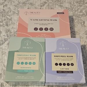 V-Line Lifting Mask and Foot Peel Mask Set
